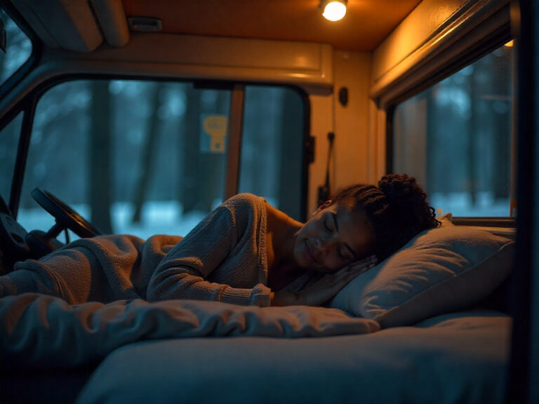 Im Auto schlafen in den Niederlanden