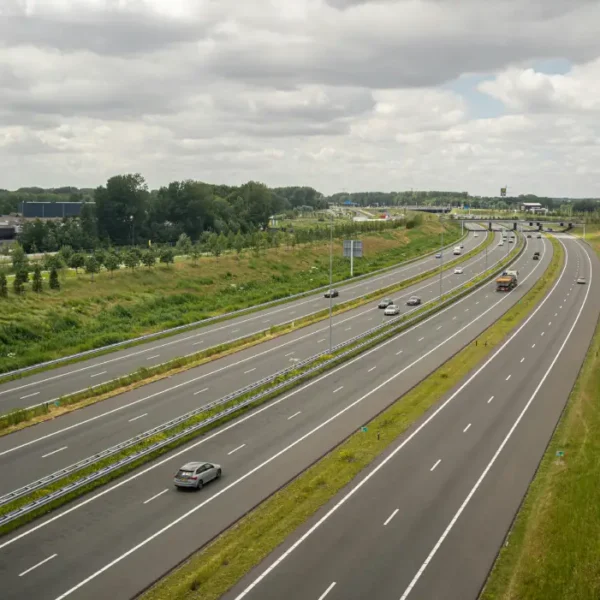 Blitzer auf der Autobahn