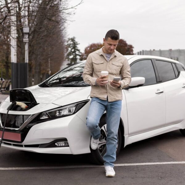 Nahaufnahme neues Elektroauto 1 skaliert