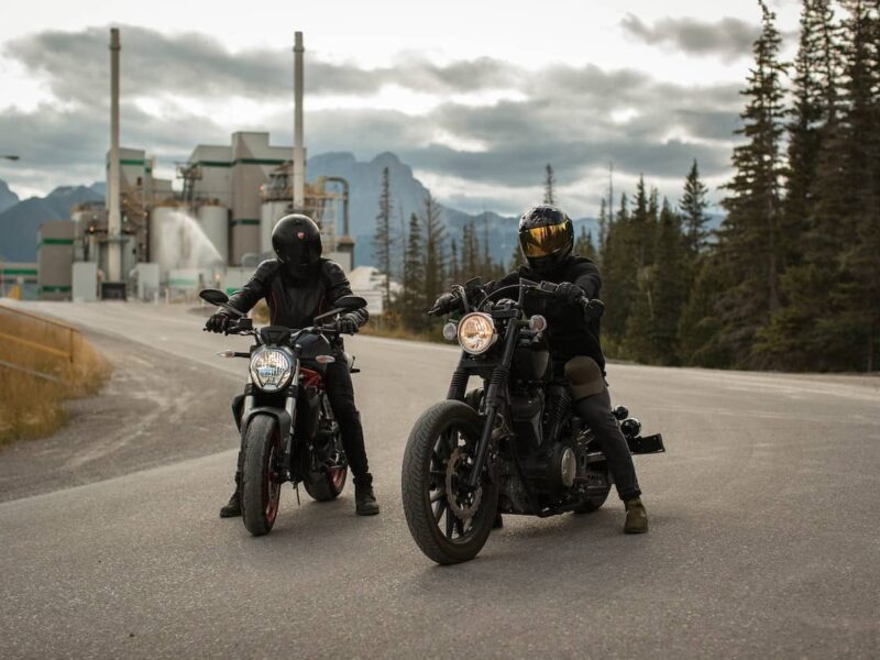 Motorrad-Fahrstunde